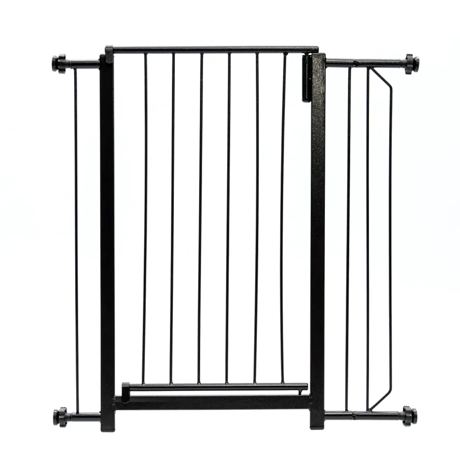 Grade Porta FIT Tubline Preta 70cm com Extensor 10cm